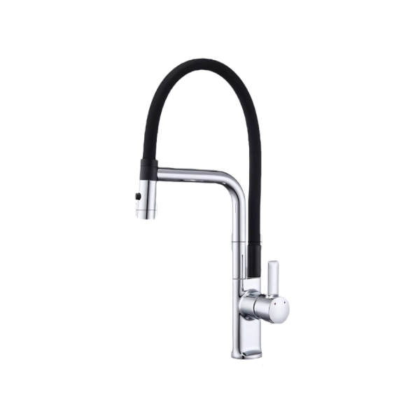 VÒI RỬA BÁT TOZU KUROI FLEX CHROME