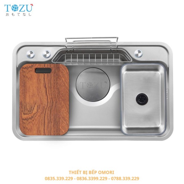 Chậu rửa bát chống xước (78x48) TK7848CSS-5P
