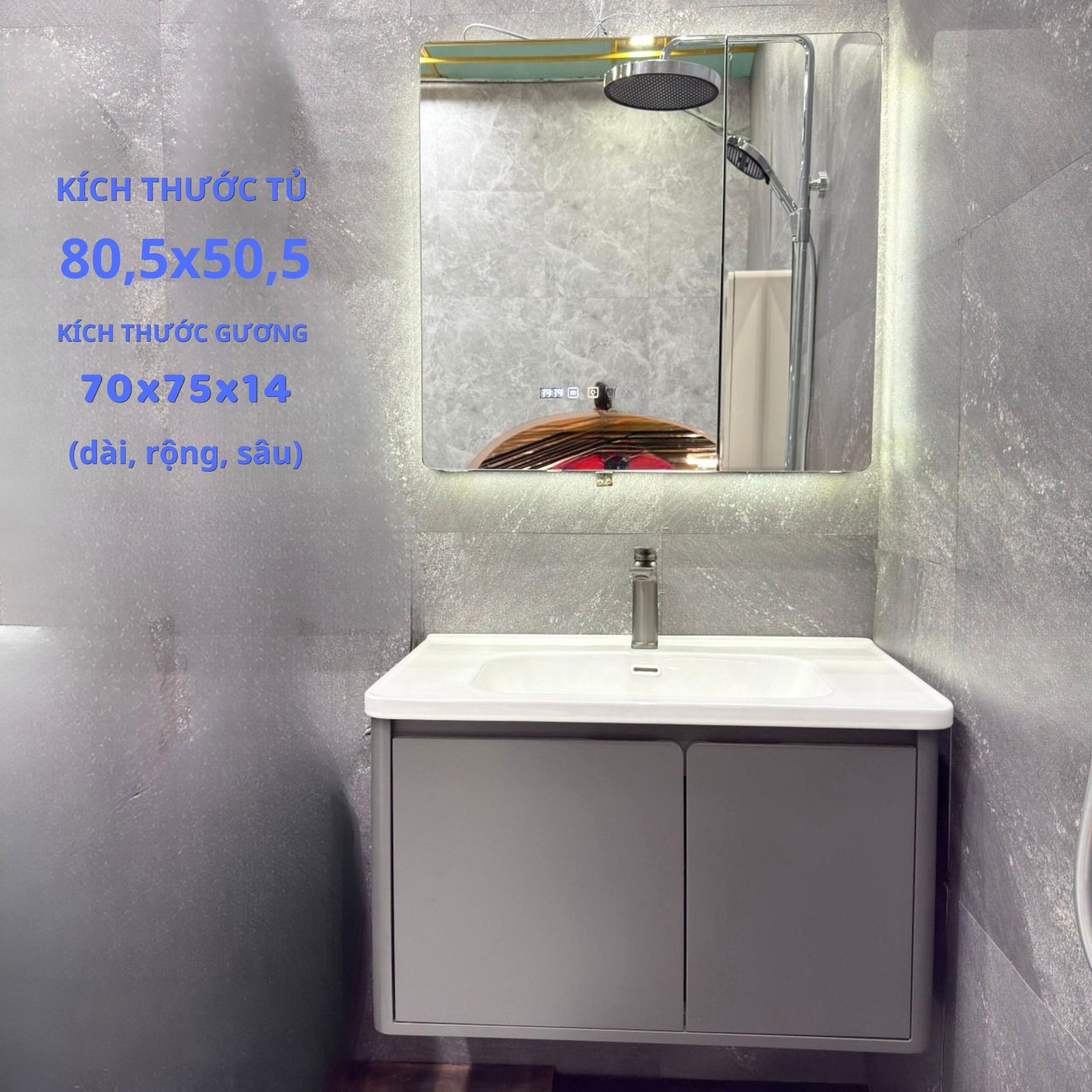 BỘ TỦ CHẬU LAVABO TOZU TZ-KT80X